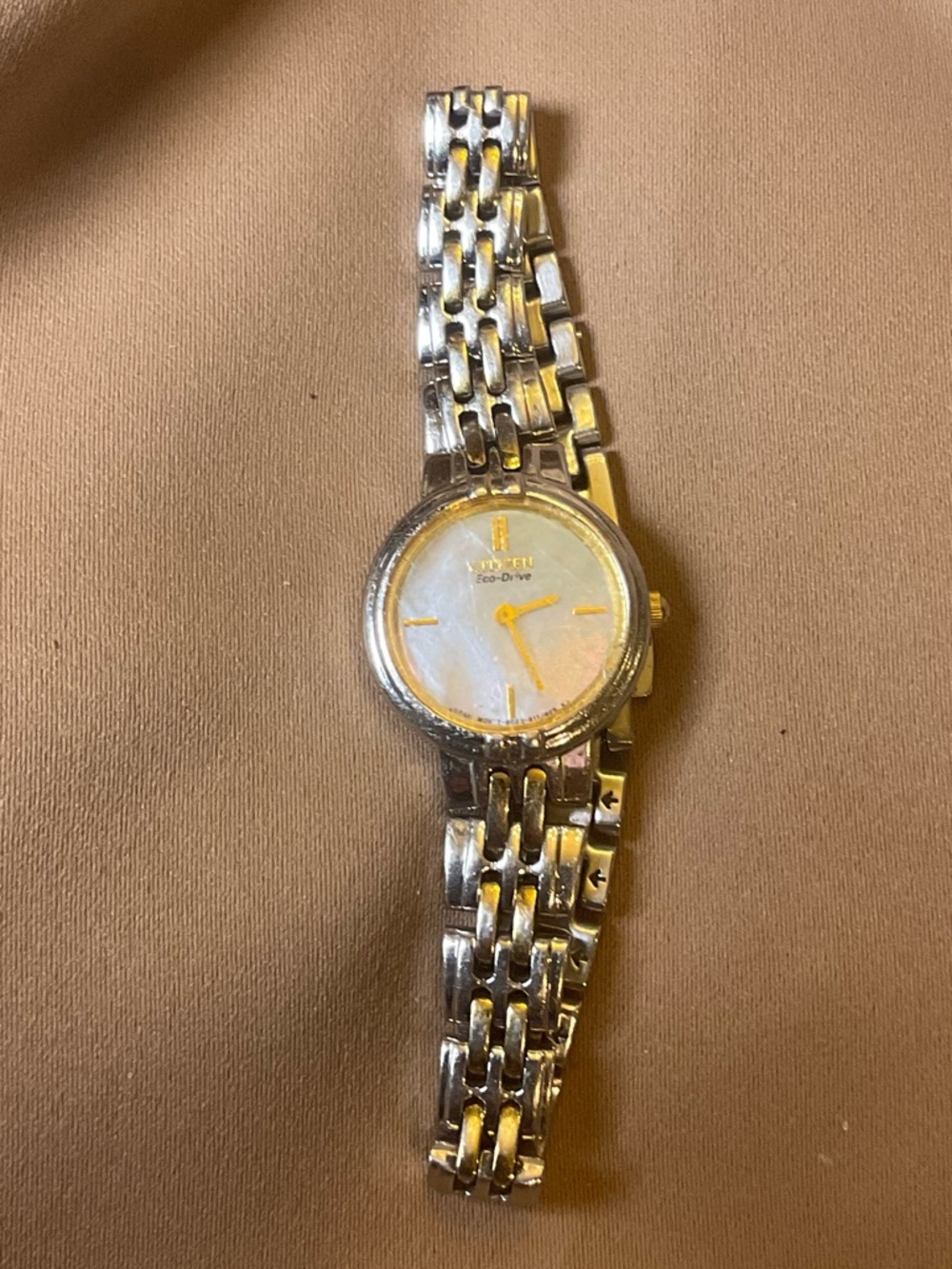 Citizen Two-Tone Silver and Gold Women's Eco-Drive Watch